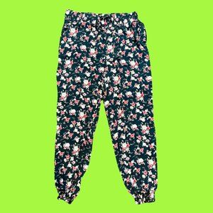 Forever 21 Floral Harem Pants